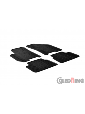 Original Gledring Passform Fußmatten Gummimatten 4 Tlg. - Chevrolet Lacetti 2004 ->